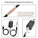 TV Antenna for Digital TV Indoor HDTV Antenna With 120 Miles Long Range Support 4K 1080p,All Types TV's With Powerful Detachable Amplifier Signal Booster, Power Adapter,Long Coax Cable [2019 Upgraded]