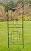 Achla Designs FT-25 Squares Metal Garden Wall Trellis, Graphite
