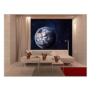 Earth Image. - Removable Wall Mural | Self-Adhesive Large Wallpaper - 66x96 inches