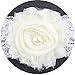 Miugle Baby Baptism Headbands Baby Girls Lace Headbands