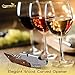 Decorative Wine Cork Holder With Waiters Corkscrew Bottle Opener - Unique Wine Decor For Kitchen - Wine Accessories And Gifts - Wine Gifts For Women - Professional Corkscrew Wine Opener