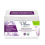 Plum Organics Grow Well Organic Infant Formula, 21 ounce (Pack of 4)