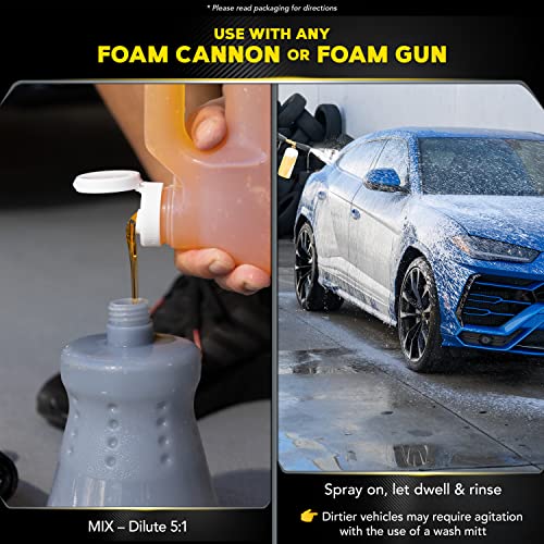 Meguiar's Gold Class Car Wash, UltraRich Car Wash Foam Soap and Conditioner for Car Cleaning