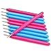 IMISNO Craft DIY Slotted Paper Quilling Tools (Pack of 10, 10.5cmx1cm, Rose and Blue)