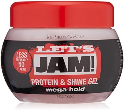 Let's Jam Mega Hold Protein Styling Gel 265 ml by Let's Jam