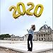 GOER 42 Inch 2026 Gold Foil Number Balloons for 2026 New Year Eve Festival Party Supplies Graduation Decorations