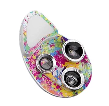 Keephen 4 in 1 Lente Macro Profesional HD Teléfono 15X Lente Macro ...