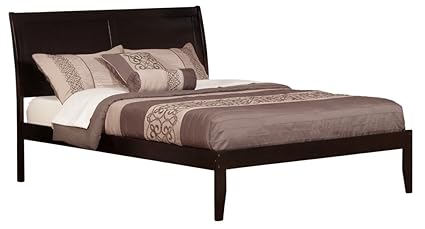 Atlantic Furniture Portland Open Foot Bed Queen Espresso
