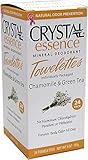 CRYSTAL essence Mineral Deodorant Towelettes - Chamomile & Green Tea - 24 Pack