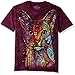 The Mountain Abyssinian Adult T-Shirt, Purple, Large