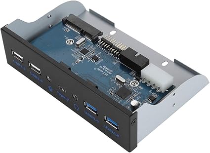 Amazon フロントパネル 3 5インチ Usb3 0 Usb2 0 Type Cマイクオーディオ Usb3 0 X 2 Usb2 0 X 2 Type C Hd Audio カードリーダー メディアダッシュボード Acouto 内蔵メモリカードリーダー 通販