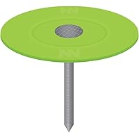 National Nail 135053 2000CT 1" Plastic Cap Nail