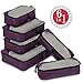 Packing Cubes Set - 6pcs Packing Organizers Travel Cubes