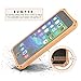 iPhone 6s Case, BUDDIBOX [Clear Corner] Slim Fit Clear Soft Cushion Drop Protection Case for Apple iPhone 6 & 6s (Gold)