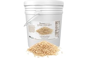 Mountain High Organics Certified Brown Long Grain Rice 6 Gallon/40 Lb Bucket