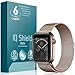 IQShield Matte Screen Protector Compatible with Apple Watch Series 4 (44mm)(Easy Install)(6-Pack) Anti-Glare Anti-Bubble TPU Film
