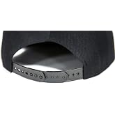 Snapback The Original USA Made Size Extender, 2 pc. for 2 Hats, Black, Adjustable, Baseball Cap Size Extension, Snap-in and Go