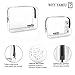 TSA Approved Toiletry Bag Travel Accessories Waterproof Airline Clear Kit 3-1-1 TSA Quart Travel Bag Travel Size Toiletries Bag for Men&Women 2-Size