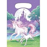 Unicorn Fantasy Favor Loot Bags (Value 16-Pack)