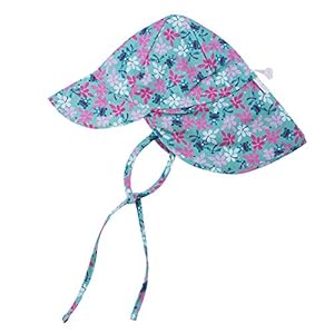 LALUNA BRIDE Baby Toddler Kids UPF 50 UV Protection Sun Hat Adjustable Swim Hats with Neck Flap