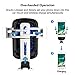 licheers Wireless Car Charger Mount, Wireless Car Charger Phone Holder with Free 3 in 1 Charge Cable Compatible with iPhone X/8/8 Plus Samsung Galaxy S8/S8 Plus/S7/S7 Edge and more(Silver)