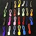 Bartact Paracord Zipper Pull Cosmos Blue Set of 5