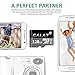 CALAT Micro SD SDXC Card 128GB High Speed Class 10 Memory Micro SD Card with SD Adapter