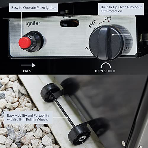 BELLEZE 42,000 BTU Outdoor Propane Heaters for Patio, CSA Certified