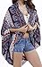 Angerella Fashion Kimono Shawl Wrap Bohemia Beach Cover-Up / Dolman Sleeves