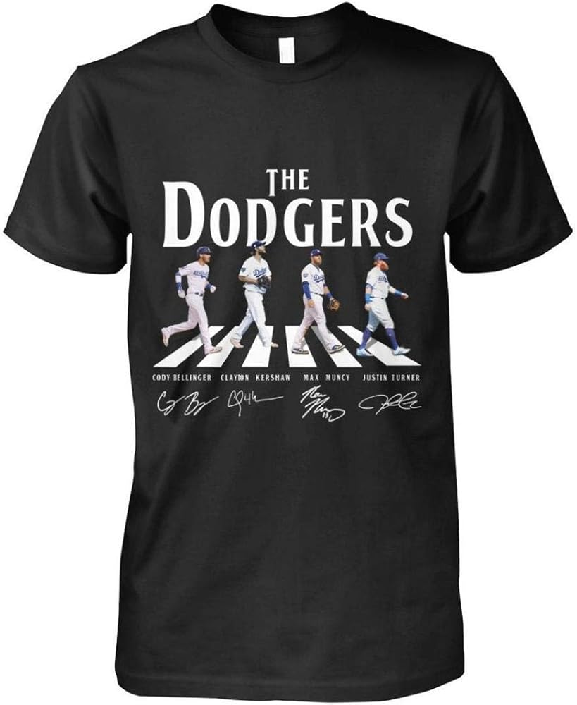 The Dodger Shirt Perfect Gift Idea For Baseball Fans T Shirt Zelitnovelty