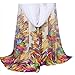 Datework Women Long Soft Wrap Shawl Chiffon Scarf (Beige)