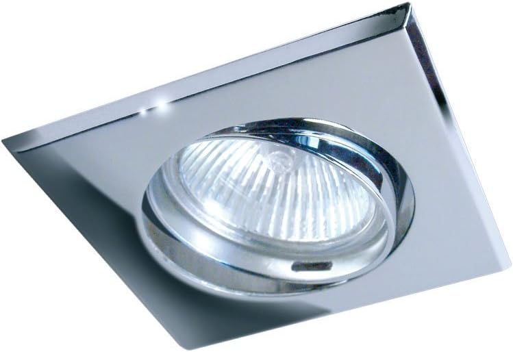 gumarcris 351bla Recessed Spot Light – Cast Square Chrome