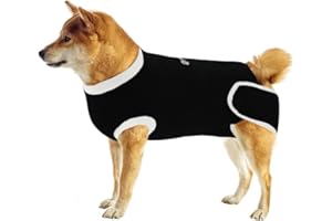 Vanansa Dog Surgical Suit, Dog Surgery Recovery Suit After Surgery Operation, Dog Onsie to Alternative E-Collar After Surgery