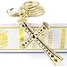 3D Cross Shape Stainless Alley Metal Bling Crystal Rhinestone Key Chain Ring Keychain Cell Phone Car Charm Decoration Pendant Ornament