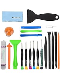 Warmstor   Juego de destornilladores para iPhone XS Max XS XR X 8 8 Plus 7 7 Plus 6S 6 6 Plus 5 5C 5S 4 4S, iPad Pro Air 4 3 2 Mini, iPods y más, 21 piezas