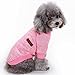 Jecikelon Dog Clothes Dogs Sweater Soft Puppies Clothing Winter Puppy Sweaters Warm Outfit for Dogs Small XXS XS Cat Apparel (Pink, XXS)