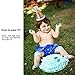 ANYI16 Gold Glitter Sparkle Princess 1st Birthday Hat with Adjustable Headband for Baby Girl Party Supplies