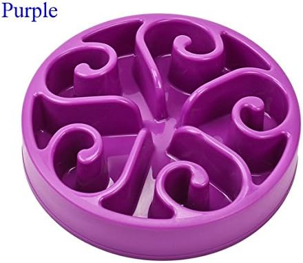 FALERY Slow Feed Bowl, Cat Food Water Bowl, Bloat Stop Dog Bowl, Anti-skid Slow Pet Bowl, Fun Feeder, Eco-friendly Durable Non Toxic for Small & Medium Dog Cat