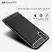 Huawei P20 case,with Huawei P20 screen protector. MYLB (2 in 1)[Scratch Resistant Anti-fall] fashion Soft TPU Shockproof Case with Huawei P20 glass screen protector (Black)