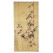 Oriental Furniture Black Bamboo Design Blinds (36 in. x 72 in.)