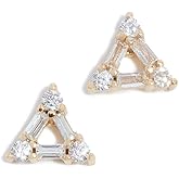 SHASHI Women's Trilogy Stud Earrings