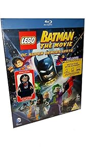 Image of Lego Batman: The Movie - DC Superheroes Unite [Blu-ray & UV] with Exclusive CLARK KENT/SUPERMAN LEGO MINIFIGURE