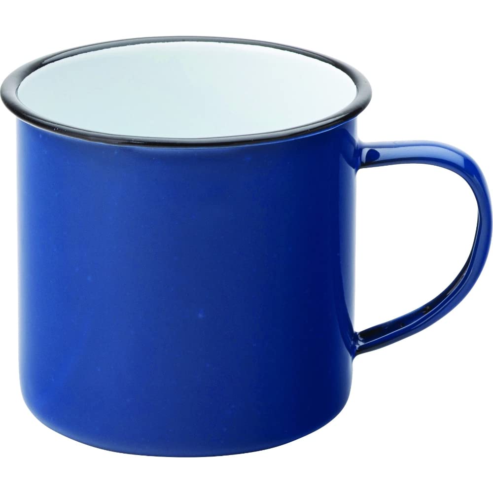 Utopia Eagle Enamel, F50019-000000-B01006, Eagle Enamel Blue Mug 13.5oz (38cl) 3" (8cm) (Box of 6)