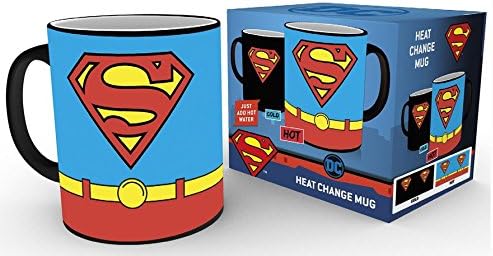 GB eyeDC Comics Superman Costume Heat Change Mug