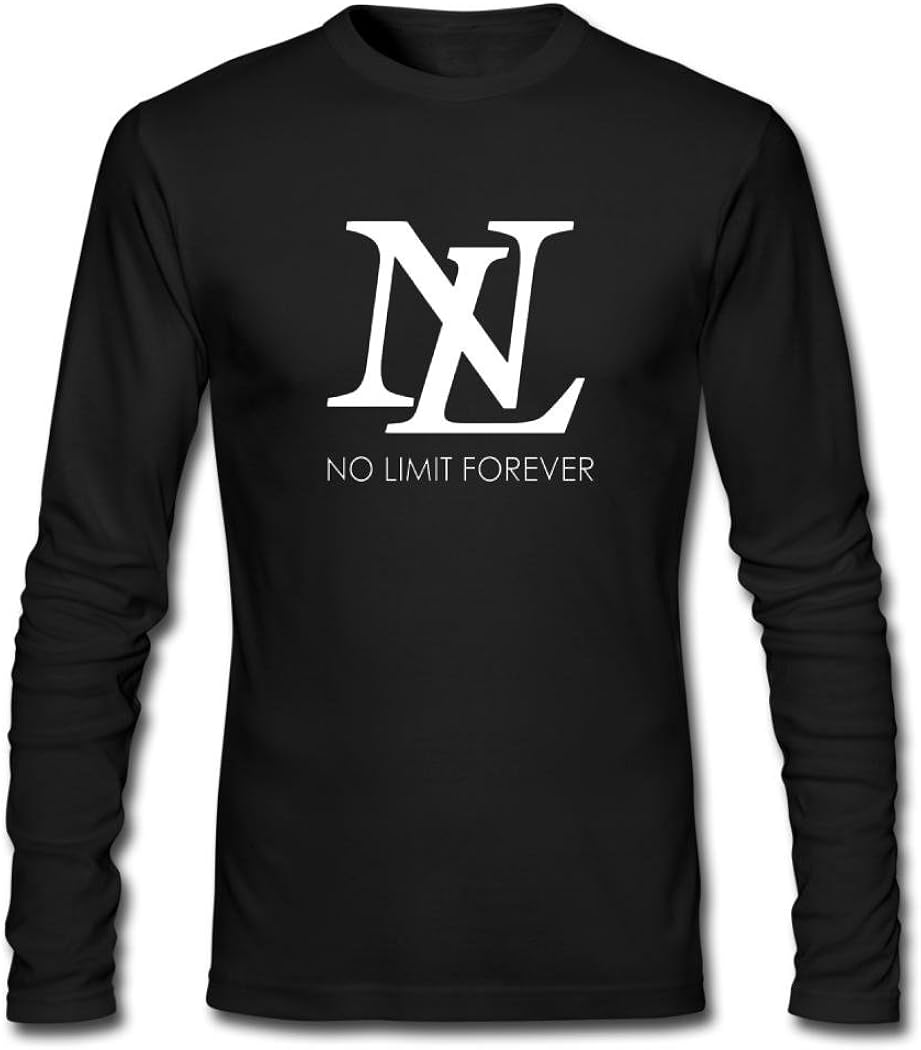 Delli Men's Long Sleeve T-Shirt No Limit Forever Logo