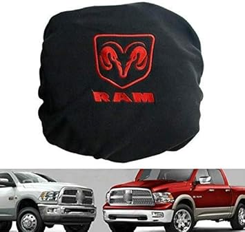Herchr Center Console Armrest Protector Pad Cover Fit For Dodge Ram Pickup Trucks Black