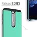 TUDIA Merge Nokia 6.1 Case with Heavy Duty Extreme Protection/Rugged but Slim Dual Layer Shock Absorption Case for Nokia 6.1 (2018) (Mint)