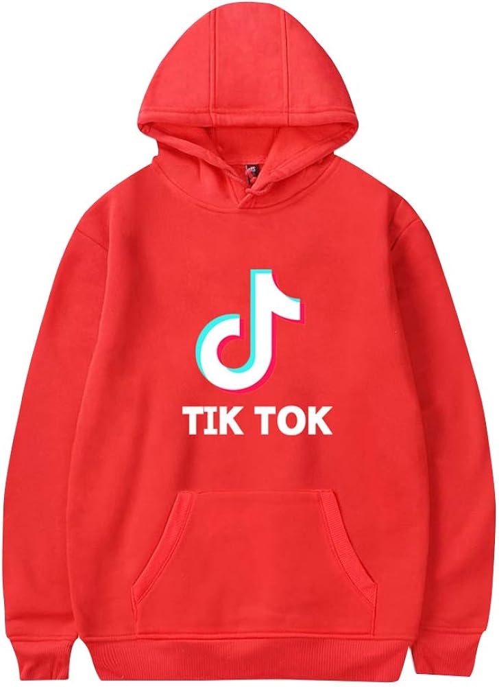 Aibayleef Unisex Felpa con Cappuccio TIK TOK Hooded Pullover Sweatshirt  Maniche Lunghe Classic Sweat Blusa Casual Maglietta Outwear Camicetta Tops  Abbigliamento sportivo Uomo berjaya.edu.my