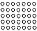 Patty Both Pack of 35 Stretchable Plastic Bracelet Wrist Coil Wrist band Key Ring Chain Holder Tag for Gym Pool ID Badge and Outdoor
