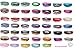 Sequin Headbands Glitter Sparkly Elastic Stretch Sports Softball Headband By Kenz Laurenz® as seen in the 2013 Emmy Awards Swag Bag, Black